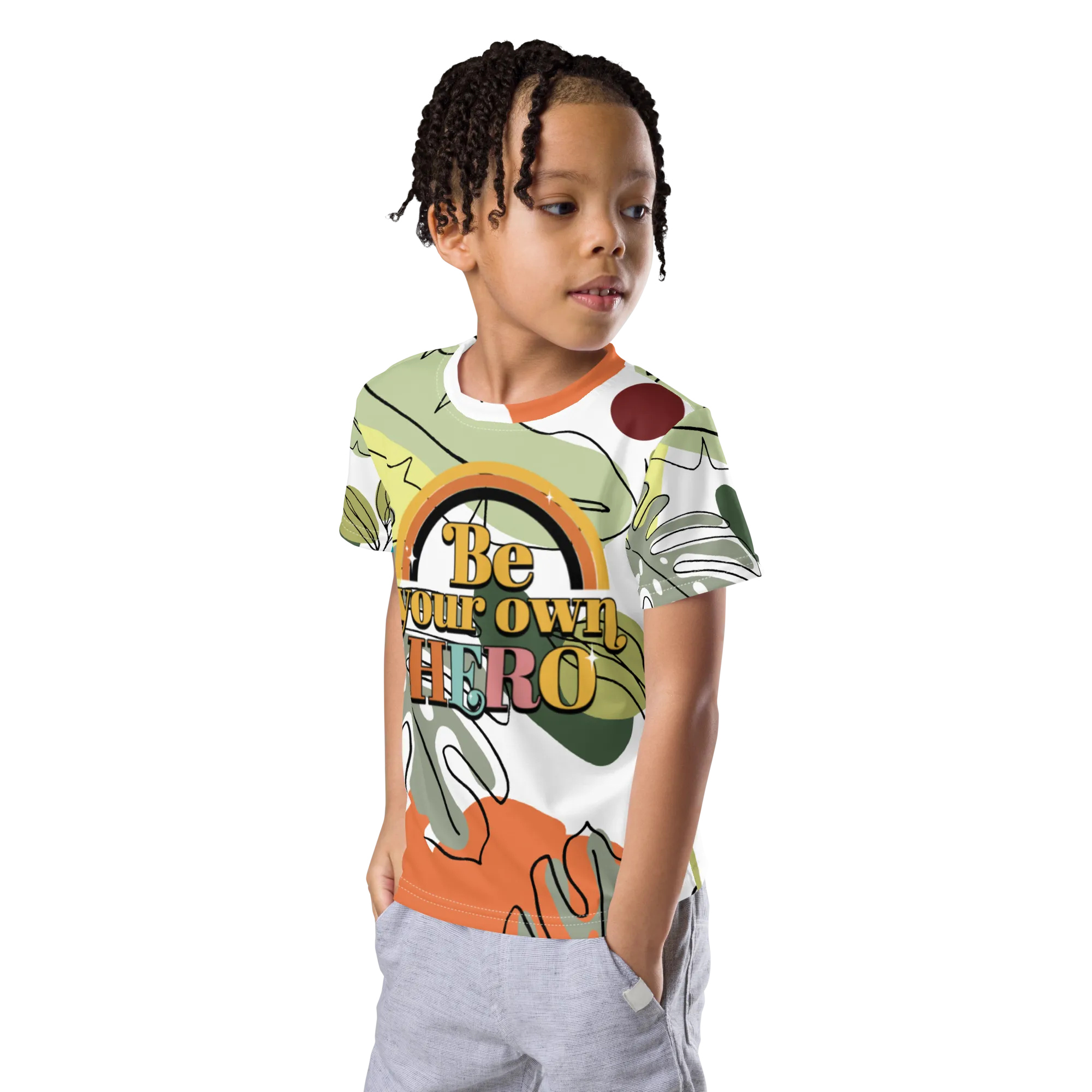 Kids crew neck t-shirt