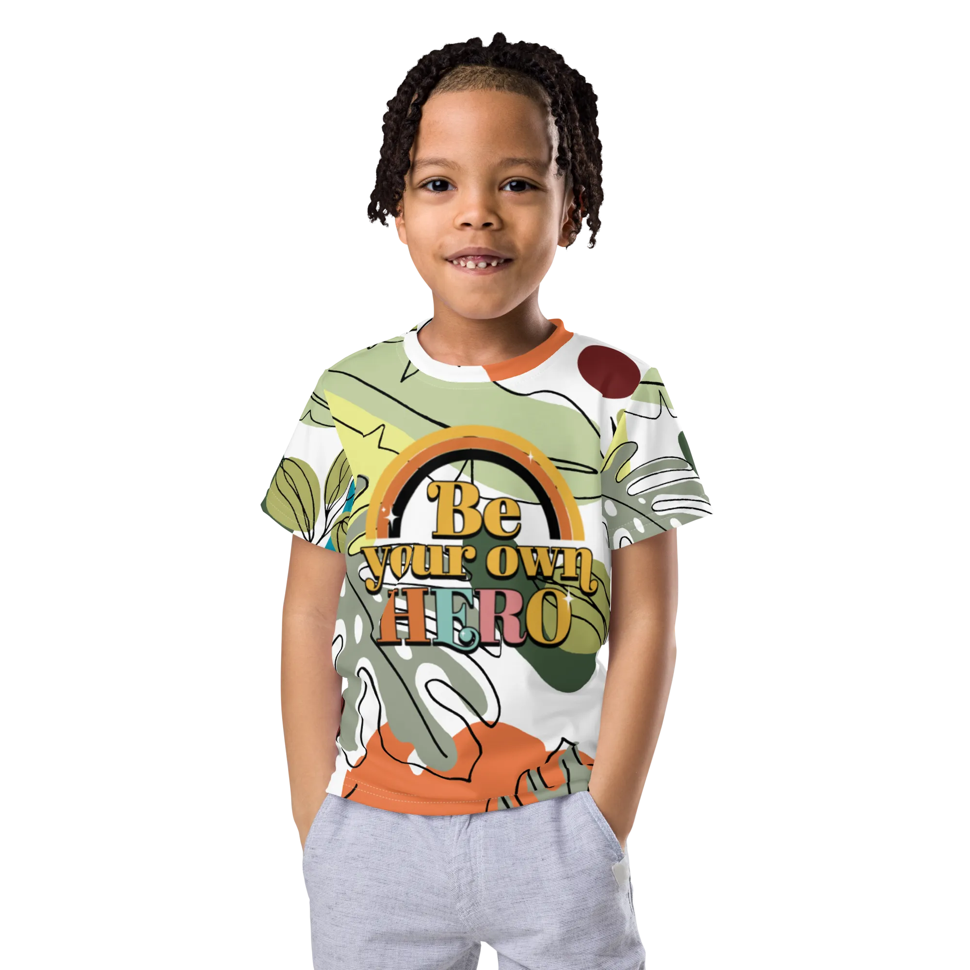 Kids crew neck t-shirt