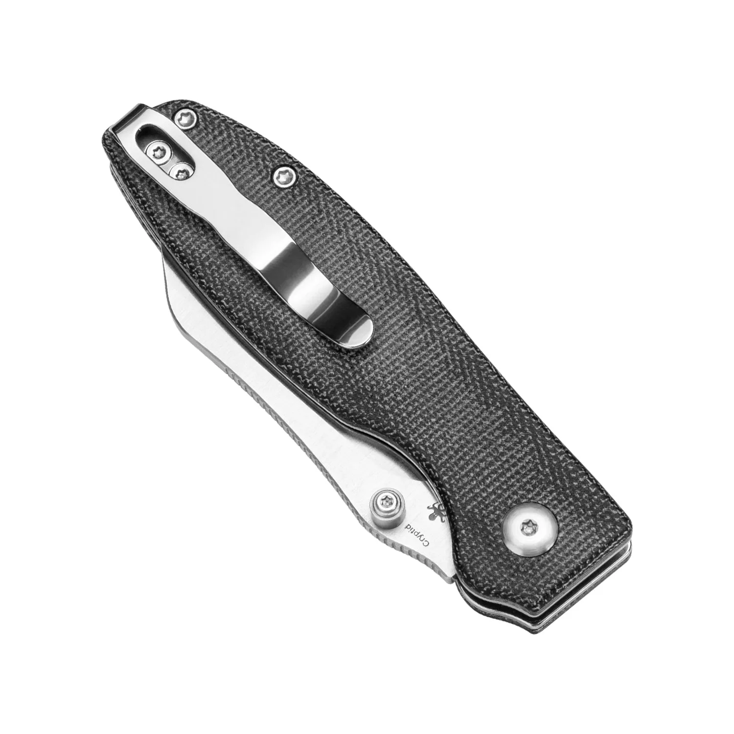 Kizer Cryptid 154CM Blade Button Lock Micarta Handle V3657C1 (2.94 Satin)