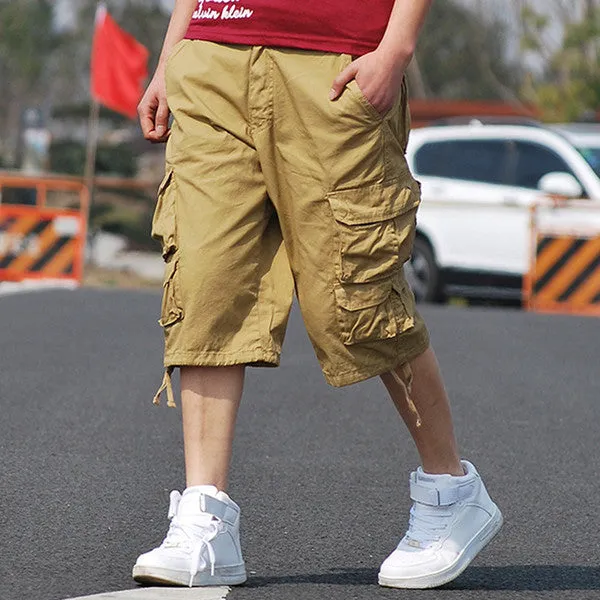 Large Size Multi-Pocket Outdoor Men's Shorts