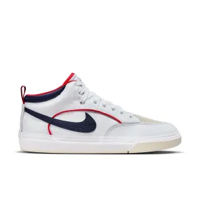 LEO REACT PREMIUM WHITE / MIDNIGHT NAVY / UNIVERSITY RED