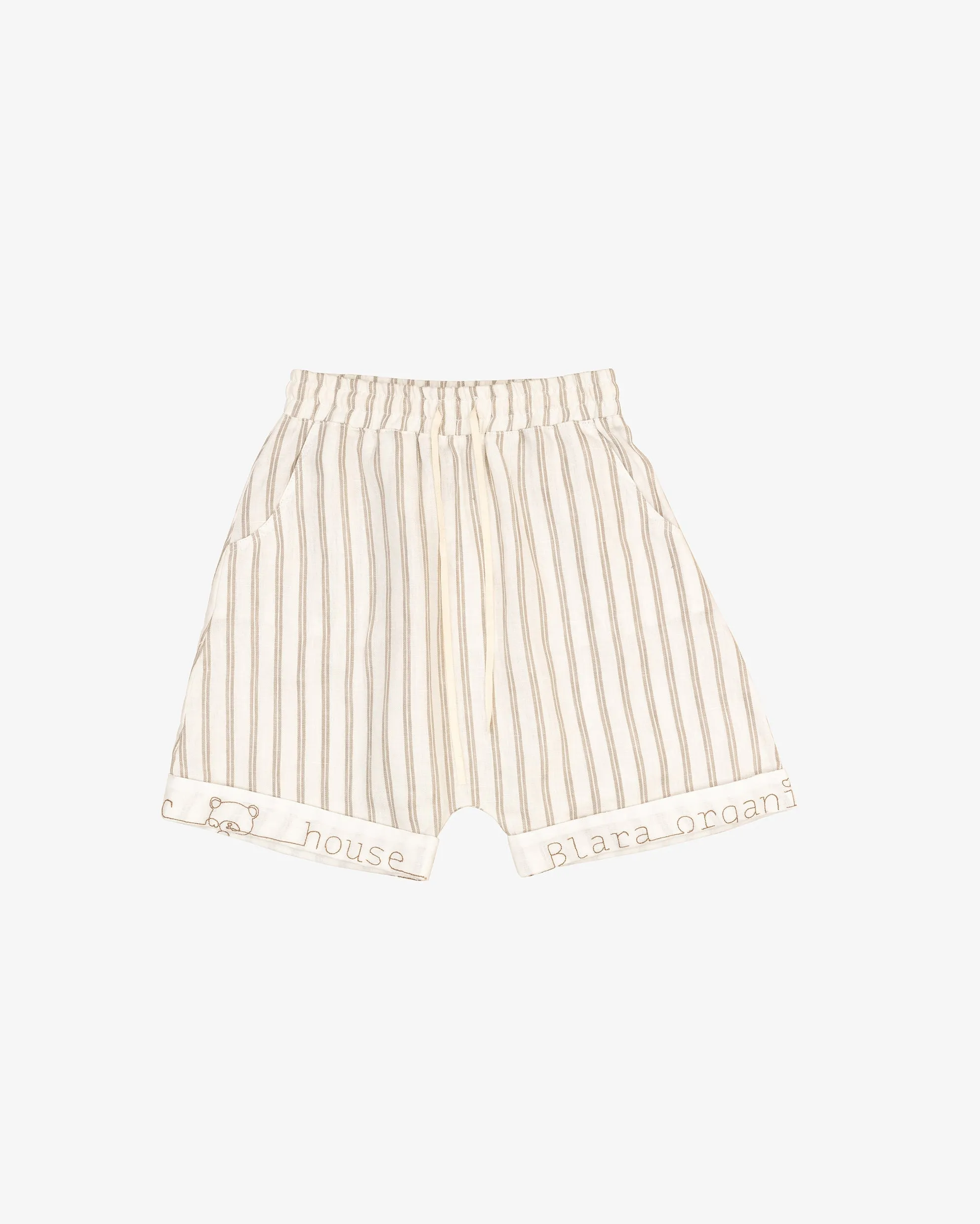 Linen Harem Shorts