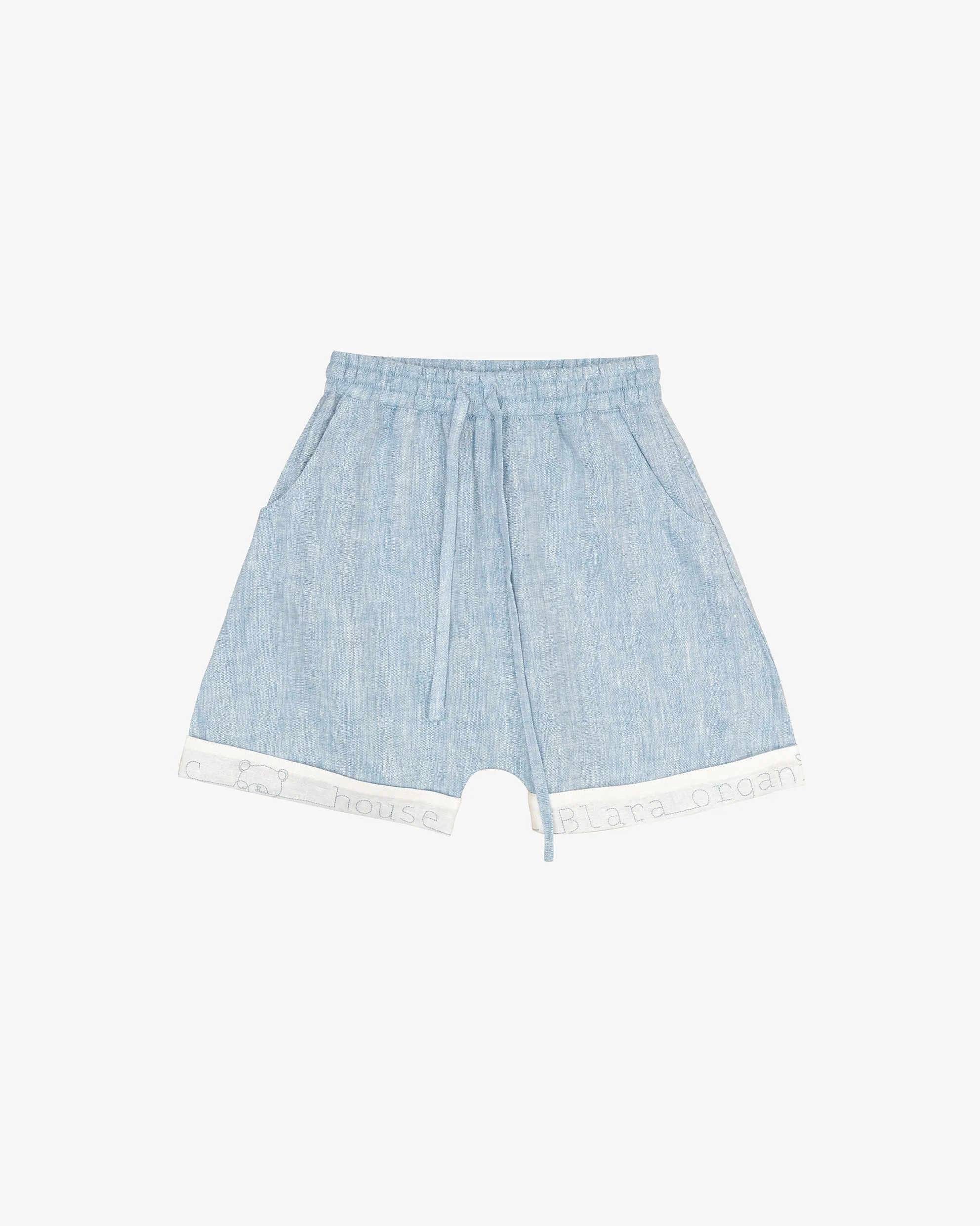 Linen Harem Shorts