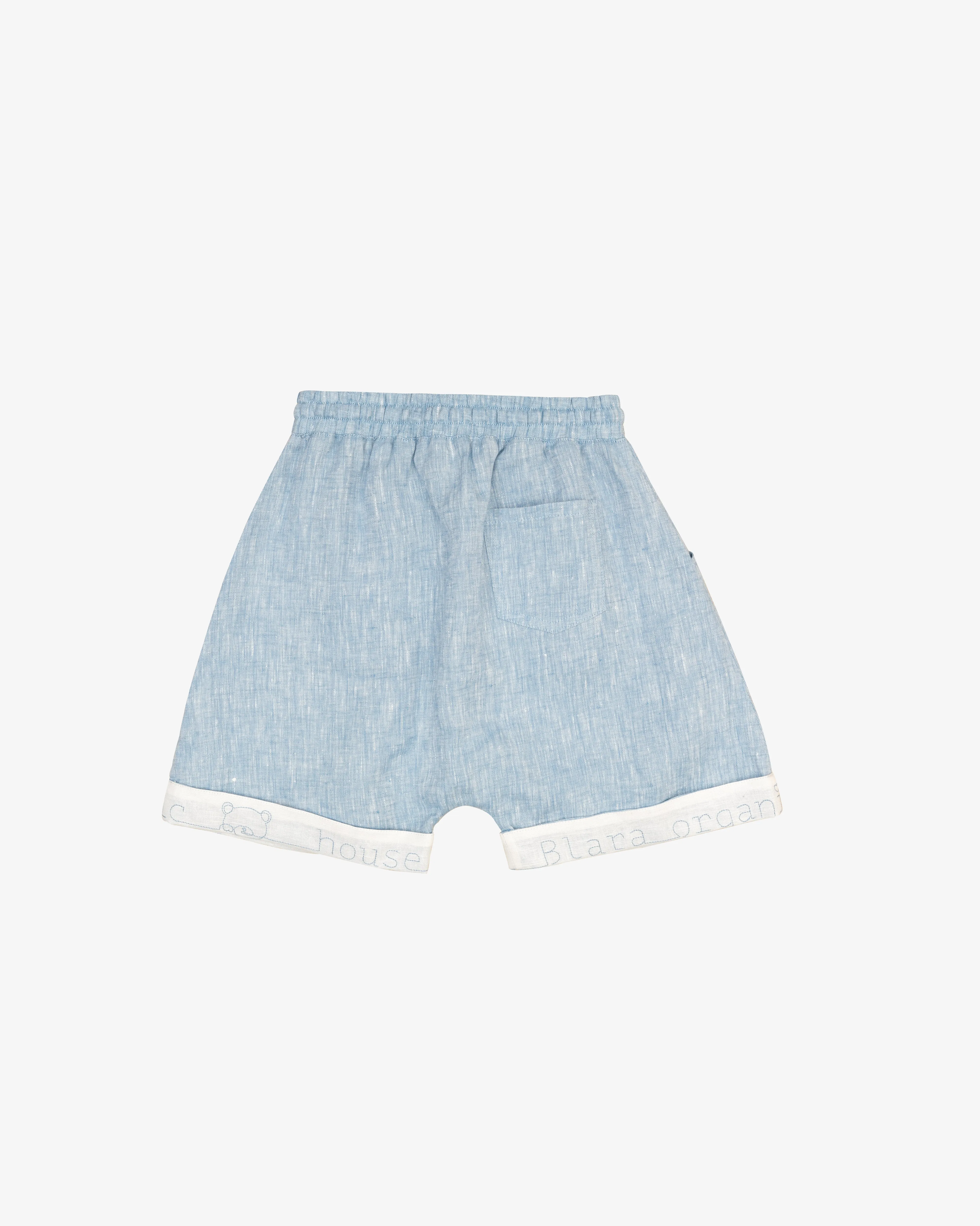 Linen Harem Shorts