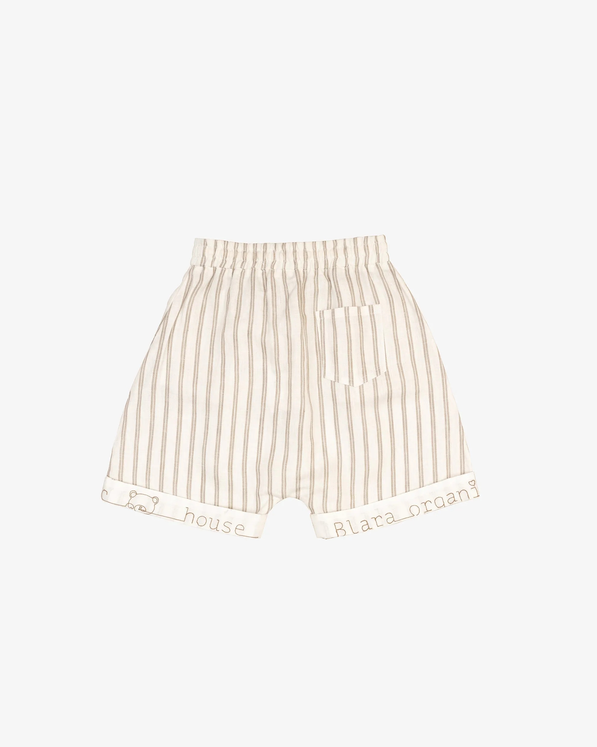 Linen Harem Shorts