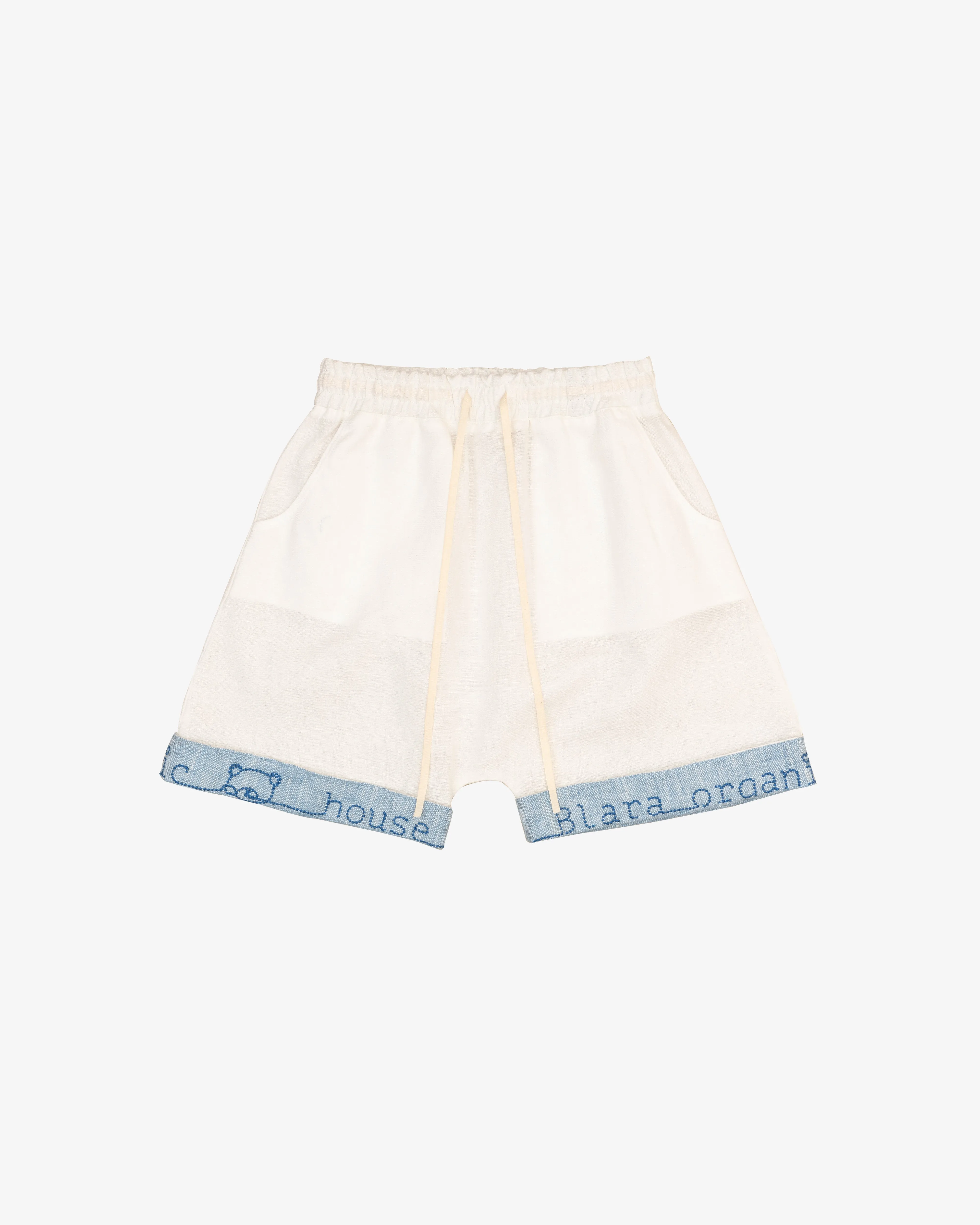 Linen Harem Shorts