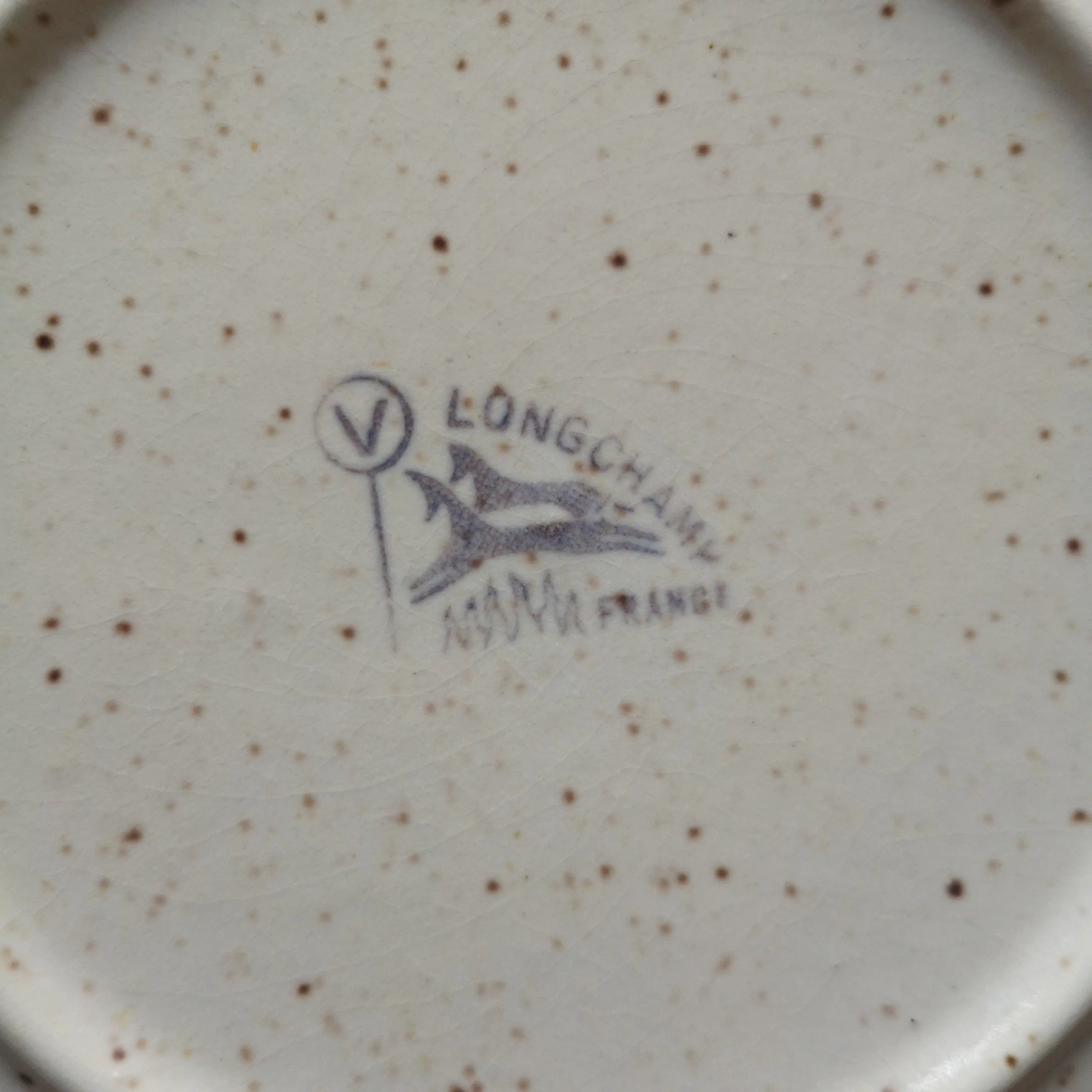 LONGCHAMP | Vintage dessert plate4 ヴィンテージプレート