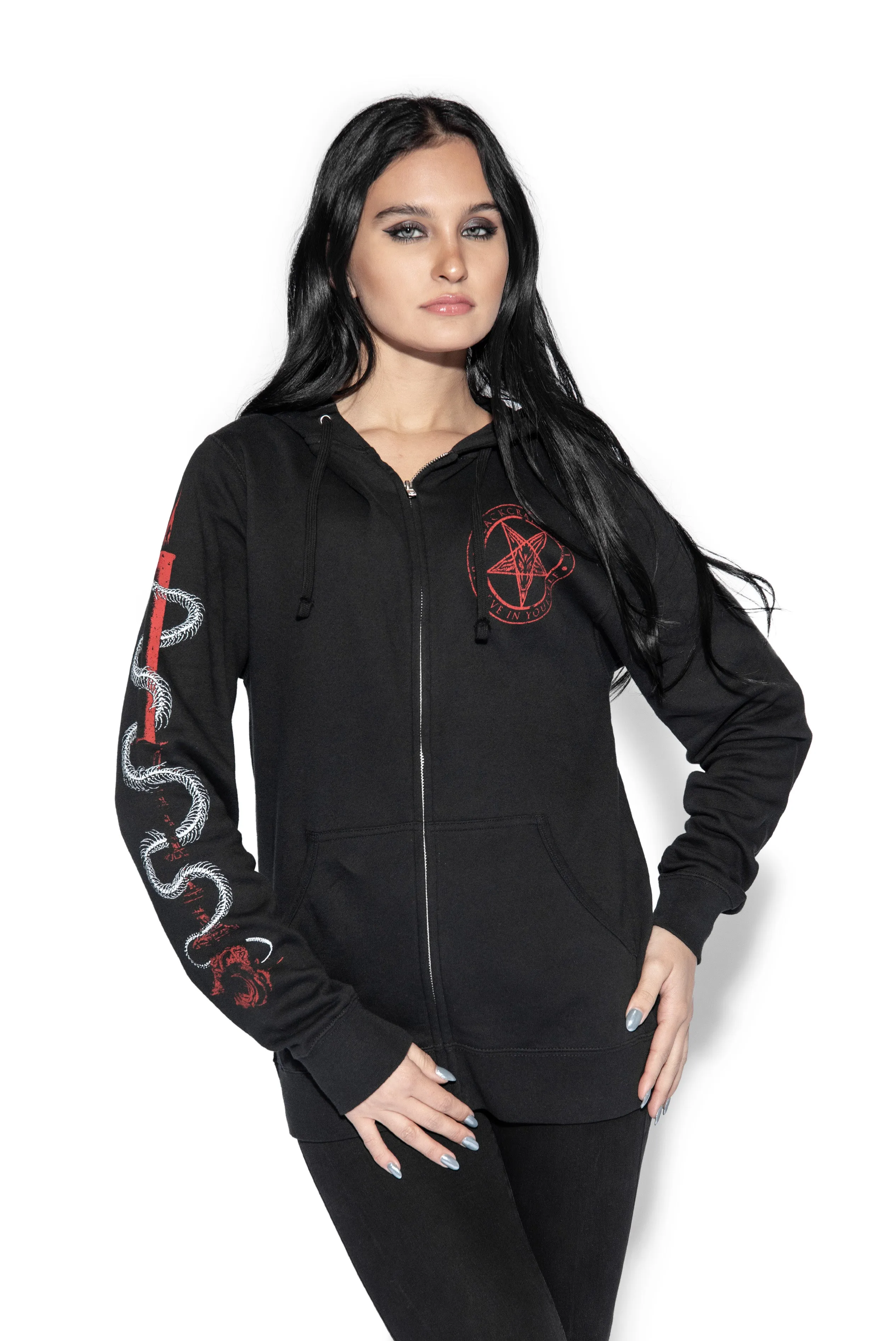 Lovers and Sinners - Zip Up Hoodie