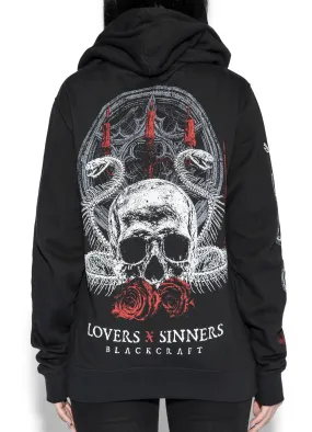 Lovers and Sinners - Zip Up Hoodie