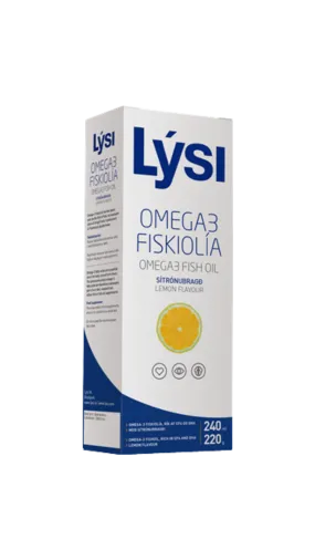 Lysi Omega 3 Fish oil   Lemon flavour