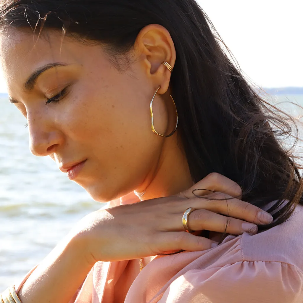 Maeve Bold Hoop Earrings