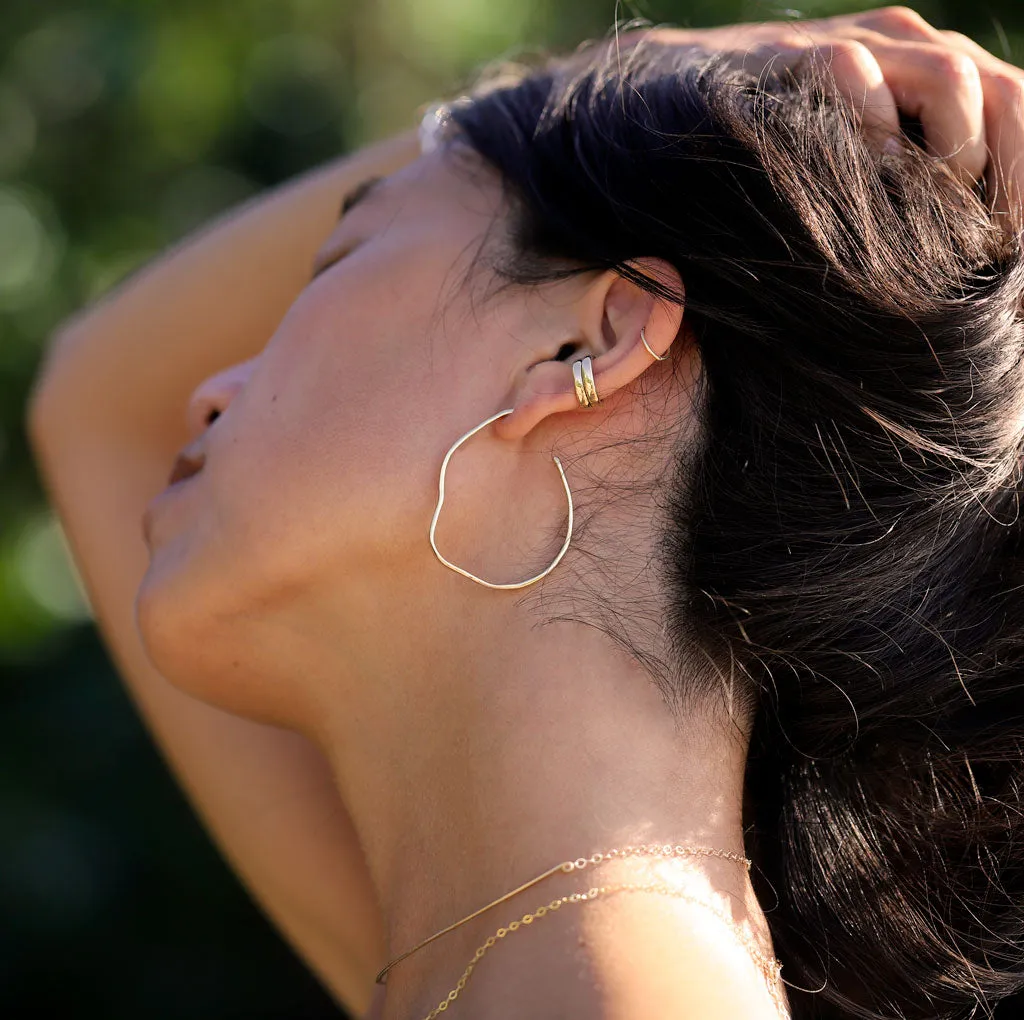 Maeve Bold Hoop Earrings