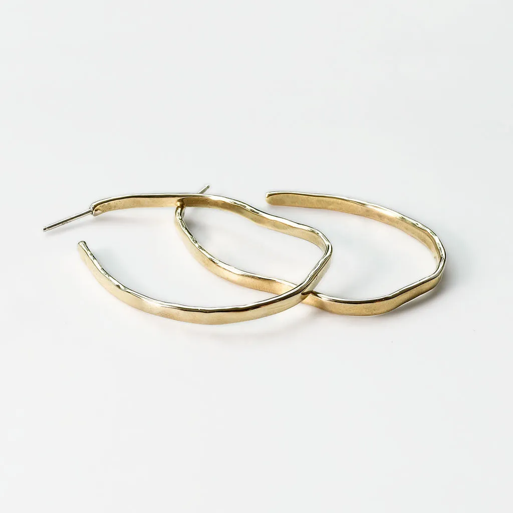 Maeve Bold Hoop Earrings