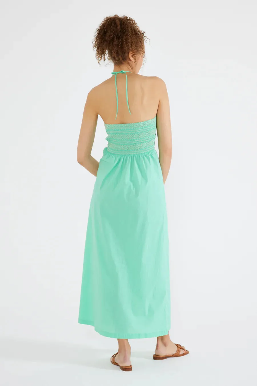 Maye Keyhole Maxi Dress - Spring Bud