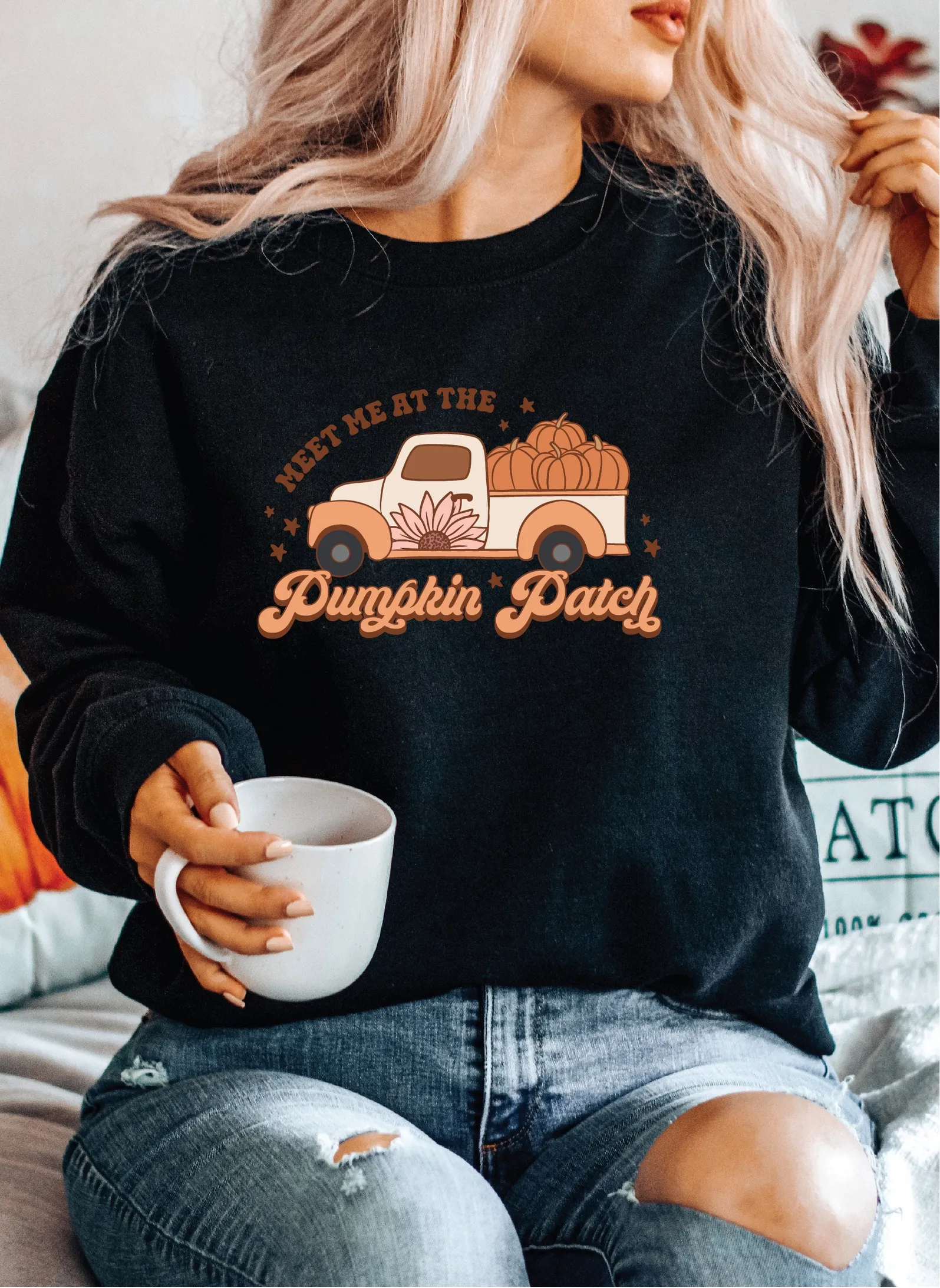 Meet Me at the Pumpkin Patch Sweater