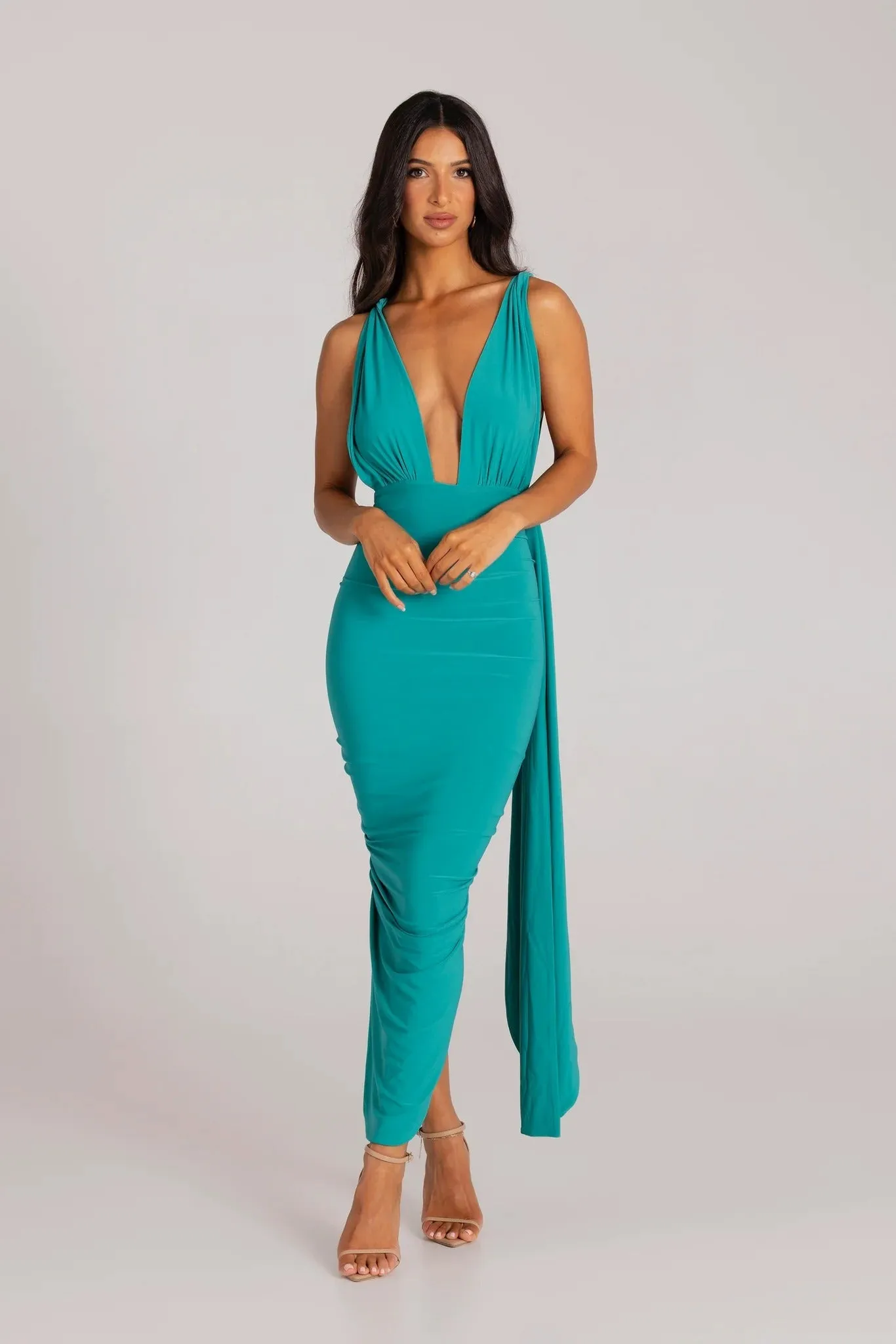 Melrose Multi-Way Dress - Jade