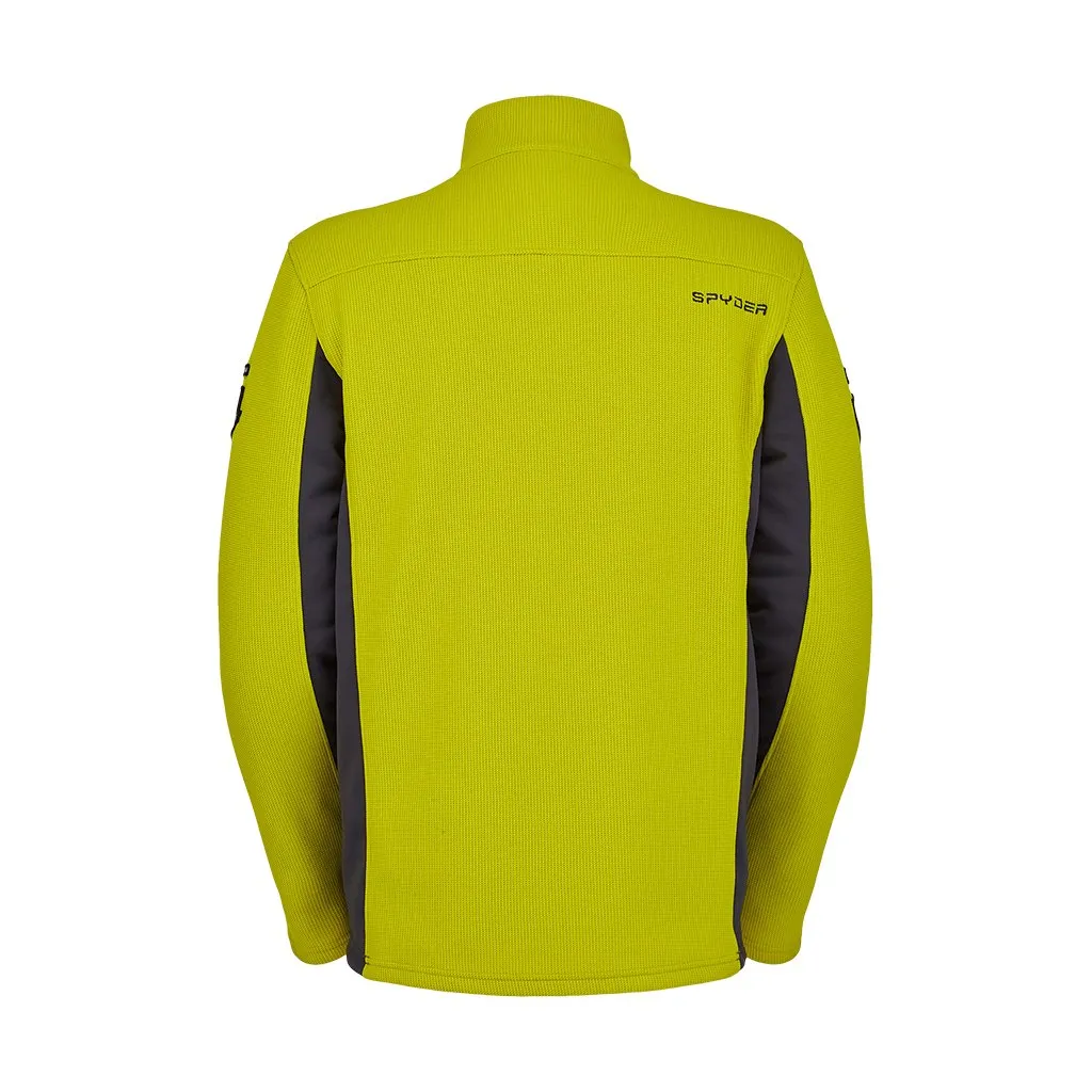 Mens Bandit Wengen Half Zip - Citron