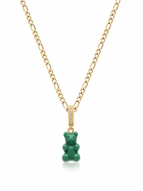 Men's Green Gummy Bear Necklace