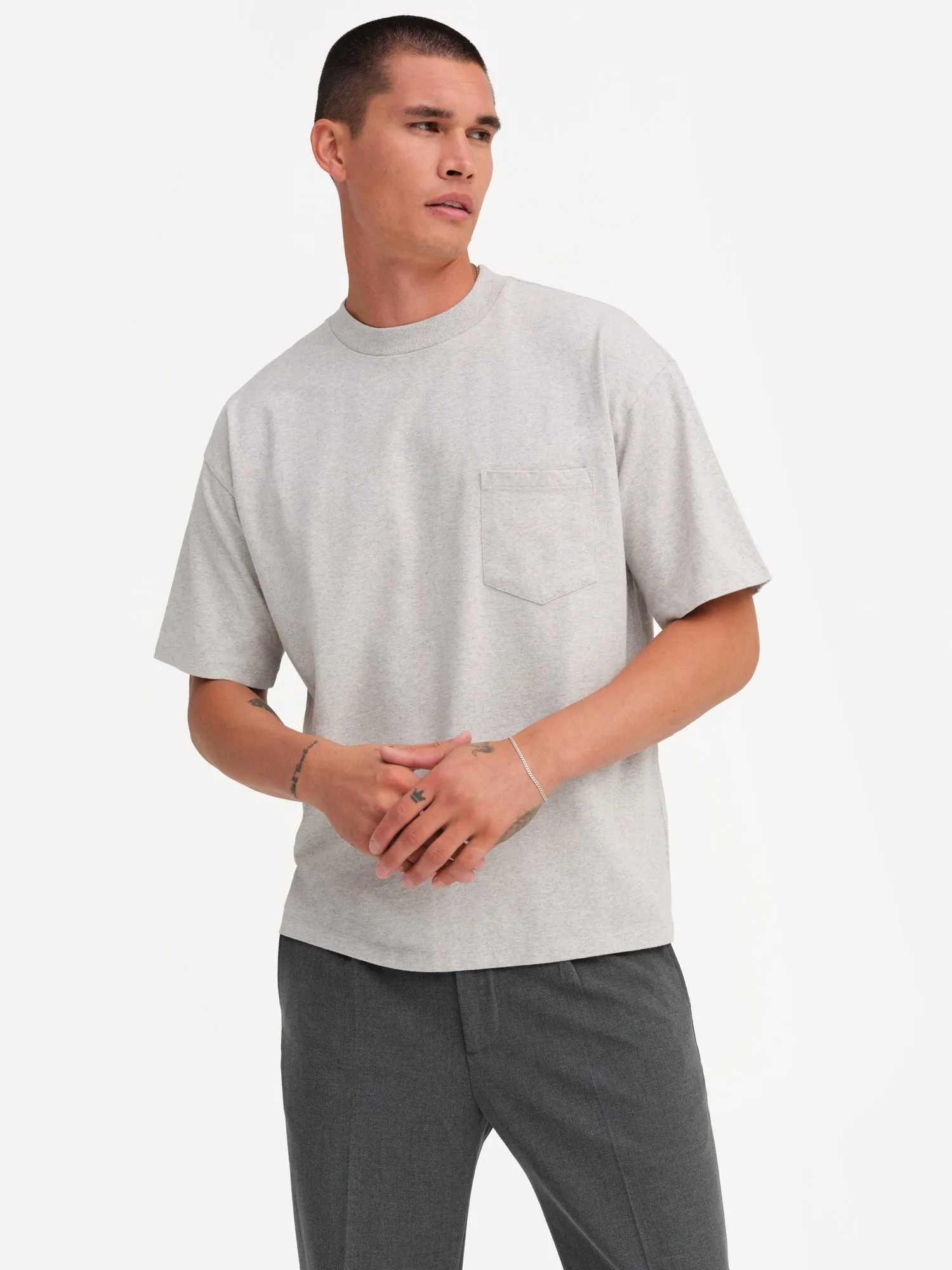 Men's Organic Heavyweight Cotton Relaxed Tee