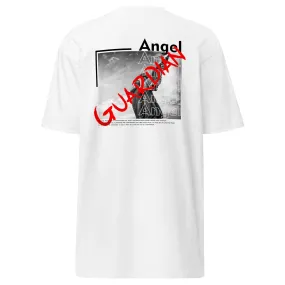 Men’s Slogan And Guardian Angel Graphic Tee