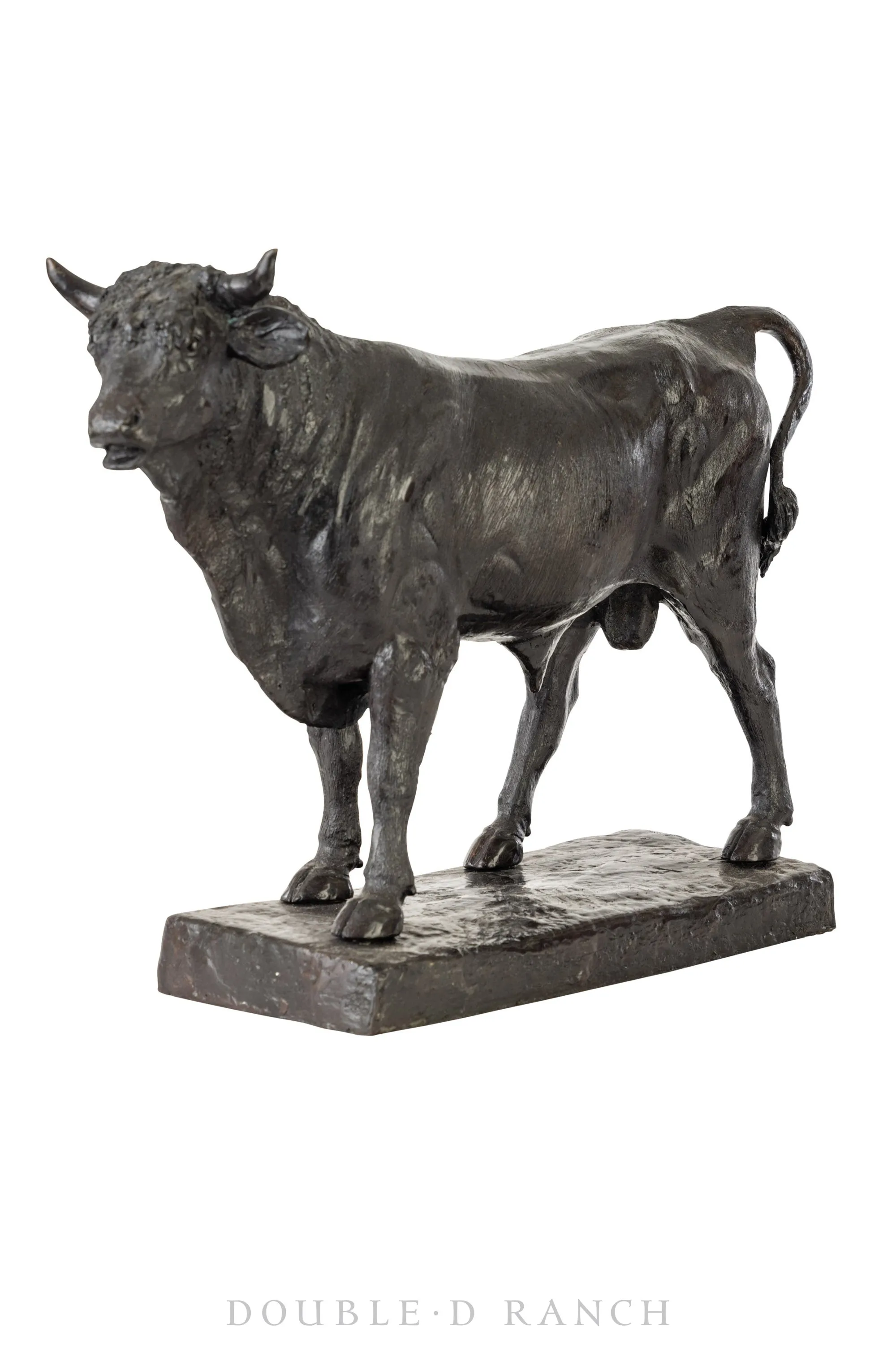 Miscellaneous, Art, Bronze, Bull, Vintage, 443