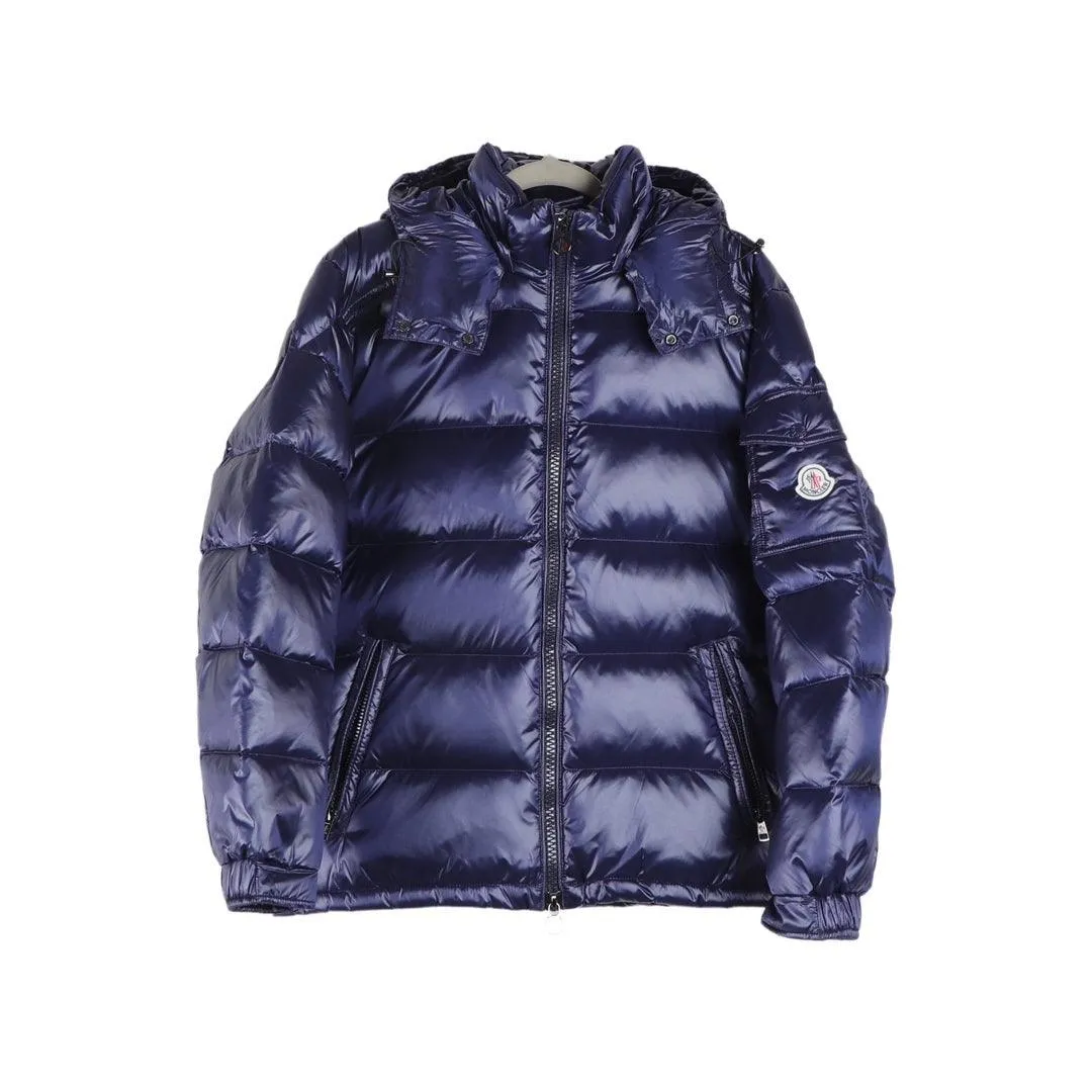 MONCLER MAYA JACKET *BLACK/GREEN/NAVY BLUE*