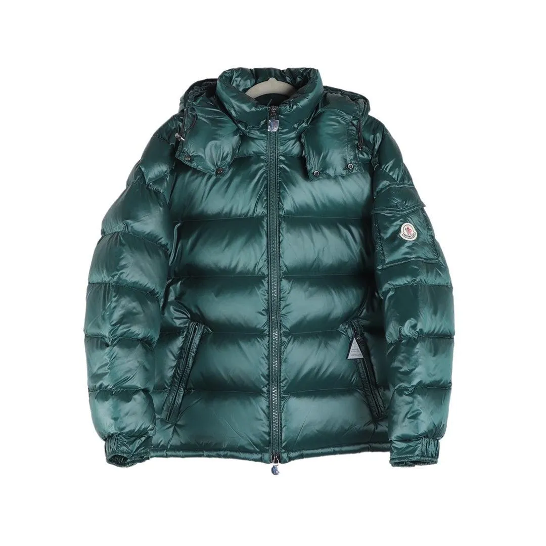 MONCLER MAYA JACKET *BLACK/GREEN/NAVY BLUE*