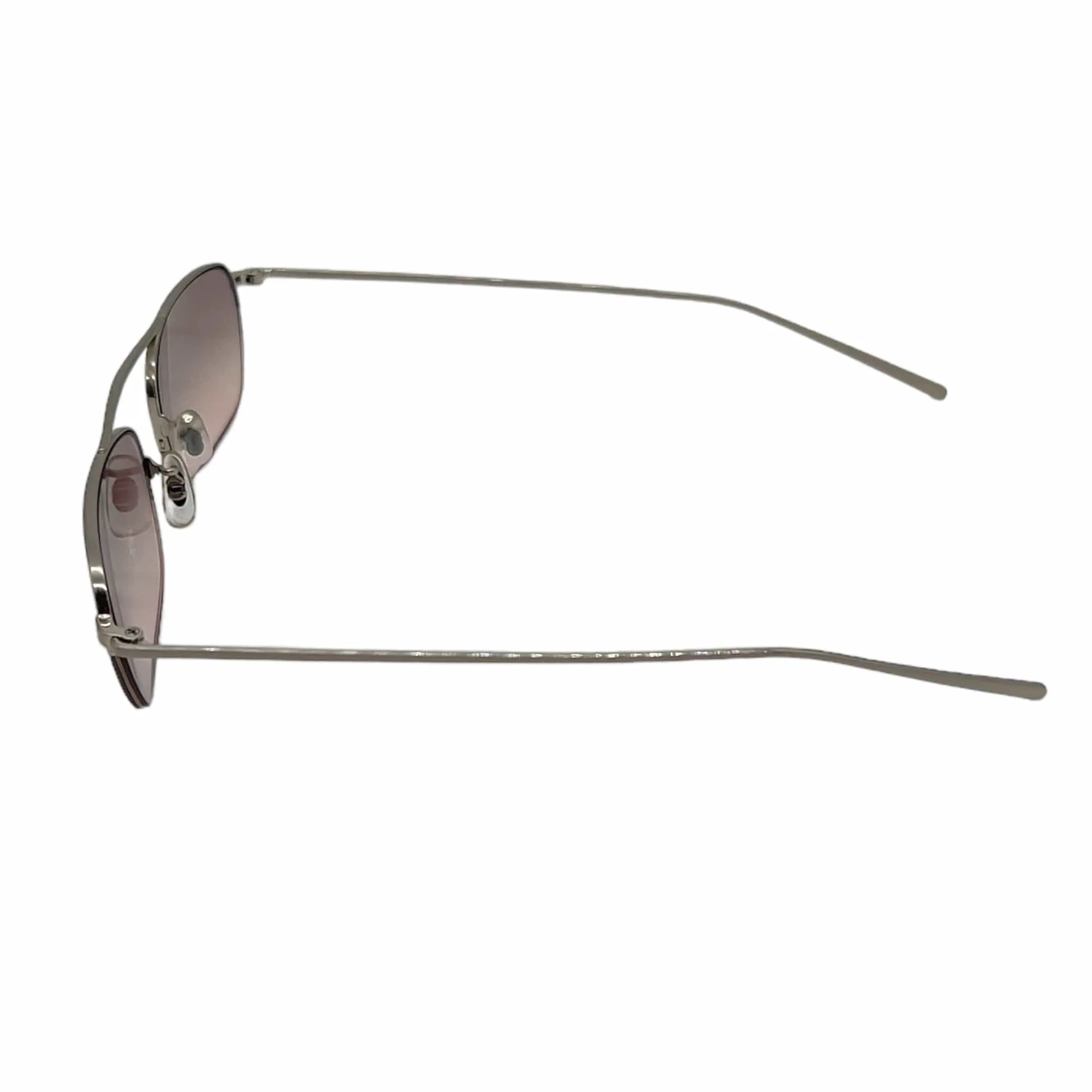 OLIVER PEOPLES Unisex Rimless Sunglasses - Brushed Silver