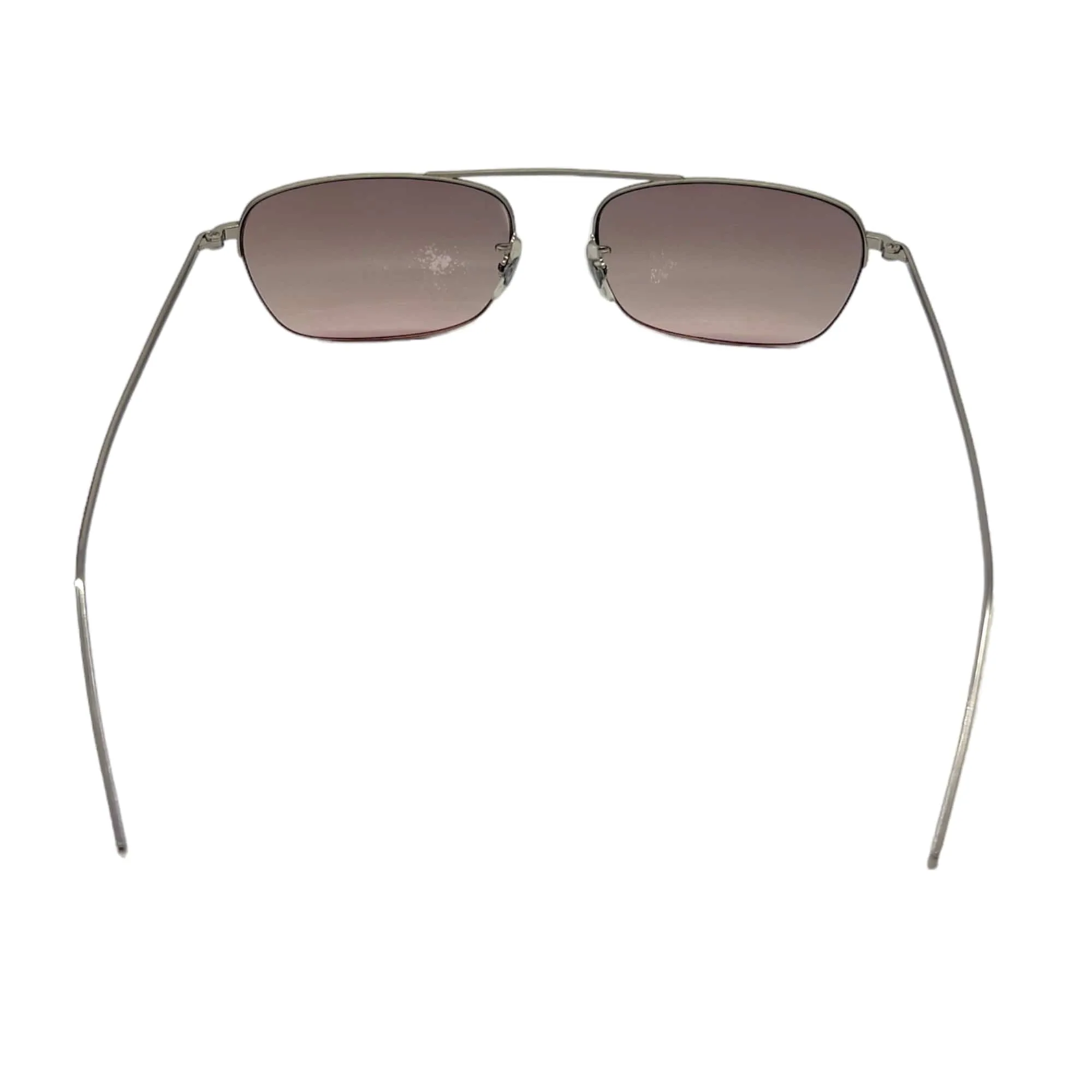 OLIVER PEOPLES Unisex Rimless Sunglasses - Brushed Silver