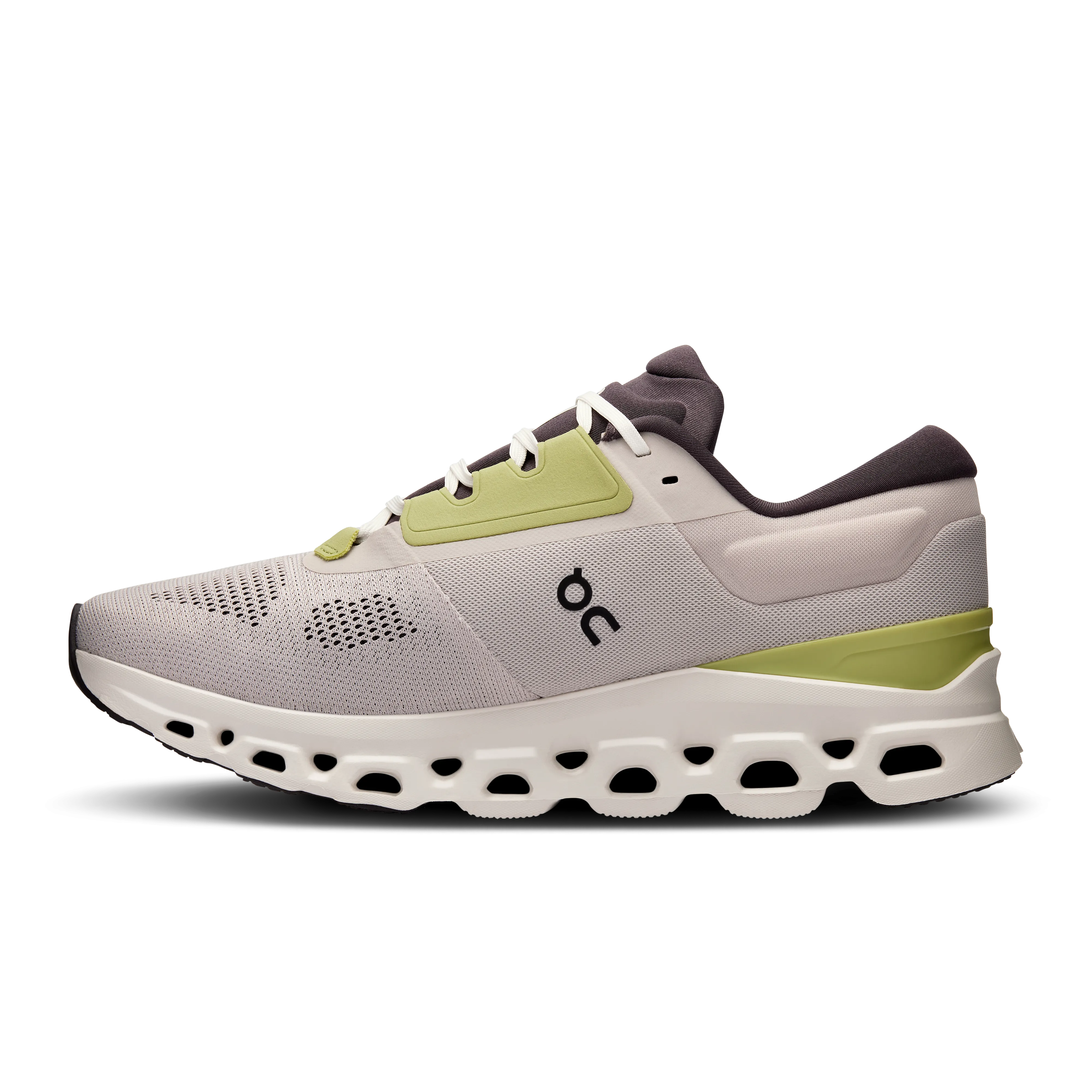 On Running Men's Cloudstratus 3 Shoes - Pearl / Ivory