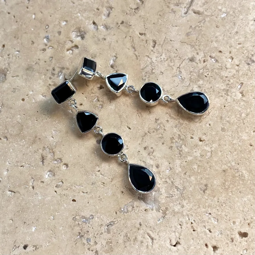 Onyx Earrings - Nailah