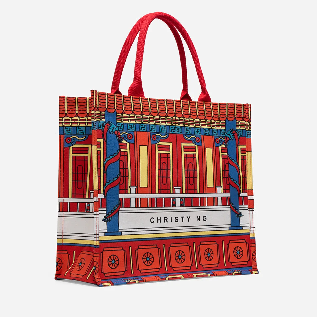 Palace Large Canvas Tote Bag