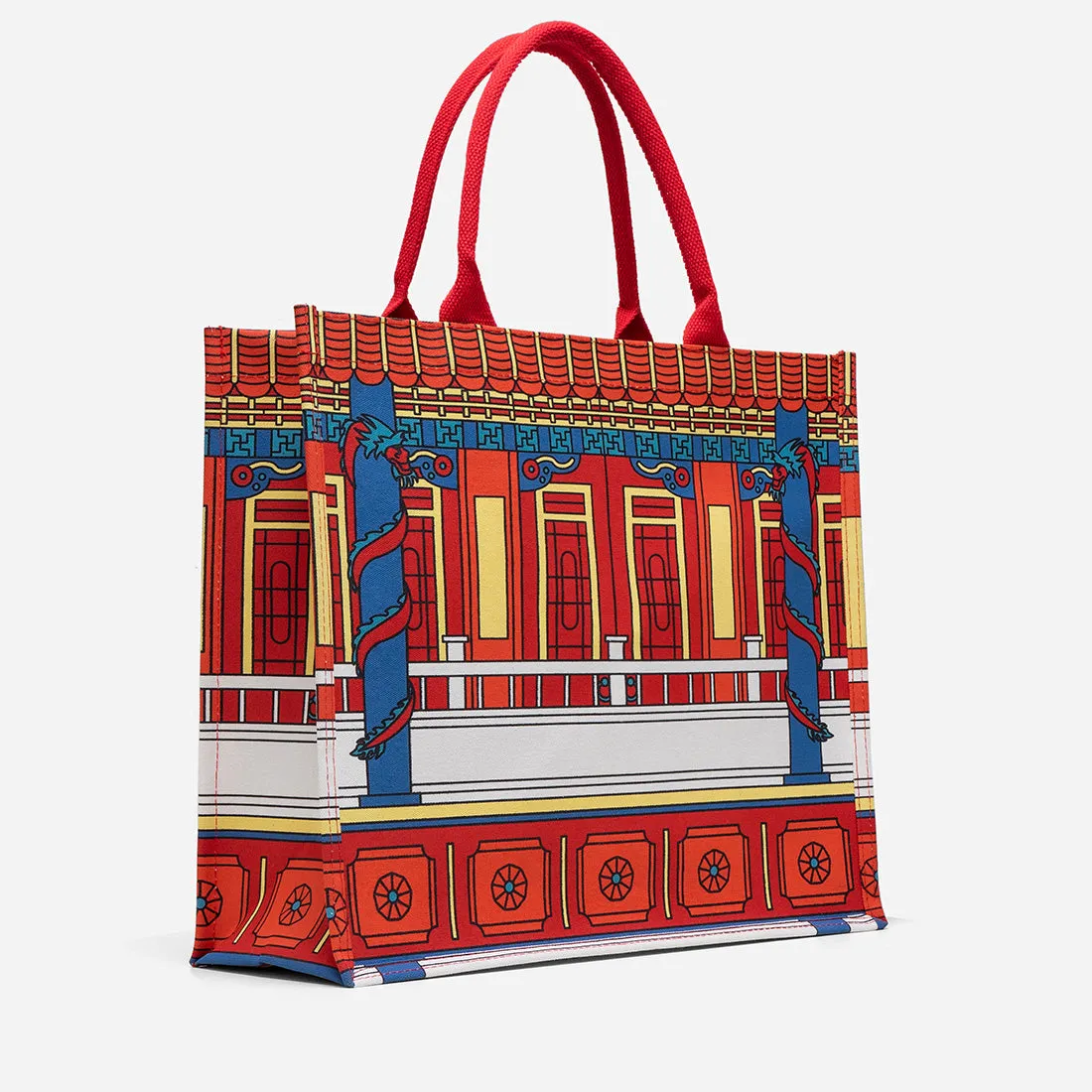 Palace Large Canvas Tote Bag