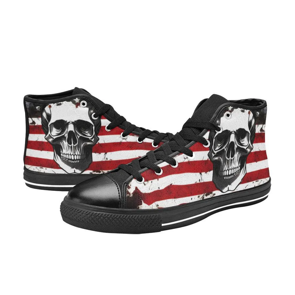 Patriotic Skull Art Men