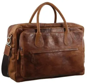 Pierre Cardin Rustic Leather Overnight Bag PC2802