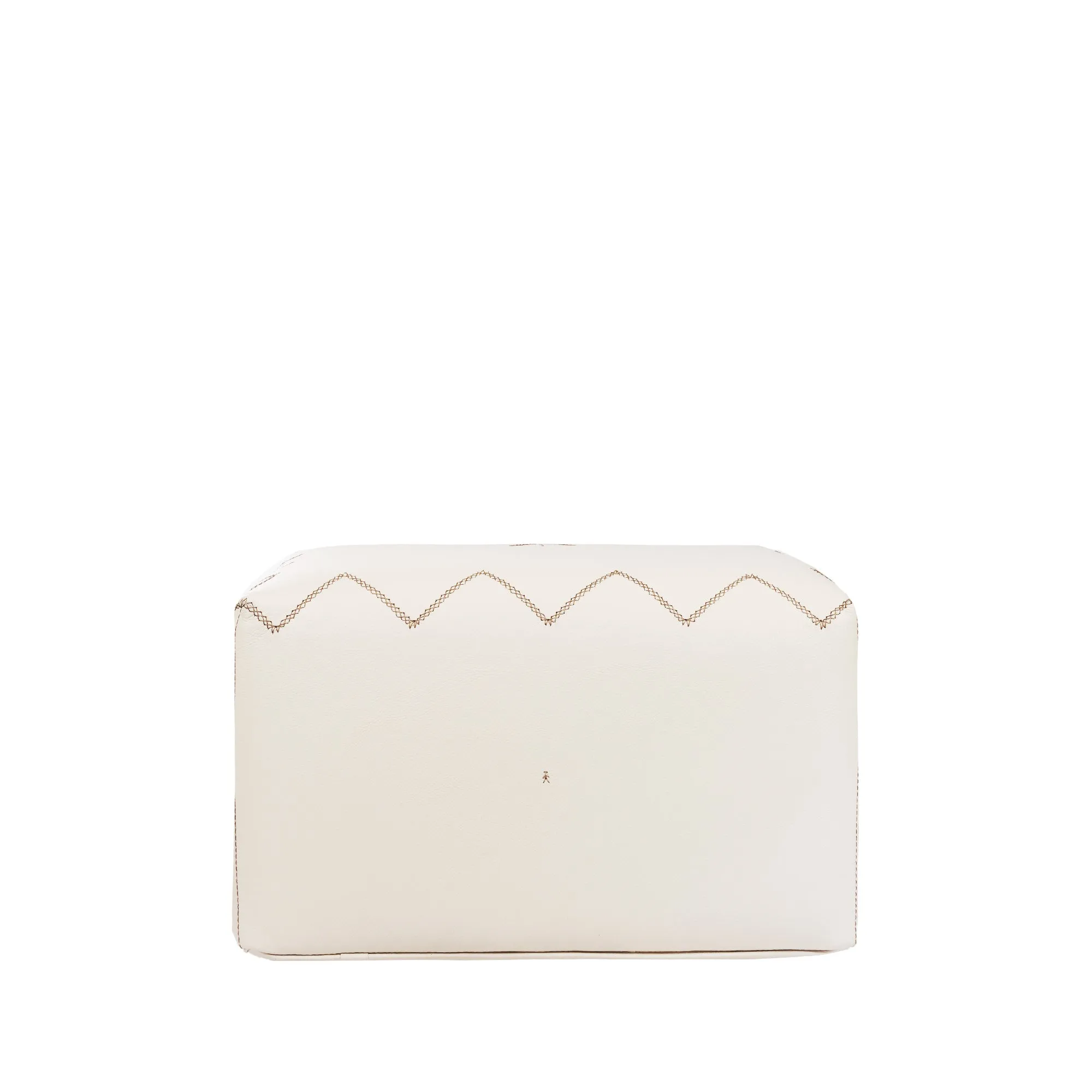 Pouf New Claudia Muflone Chalk White