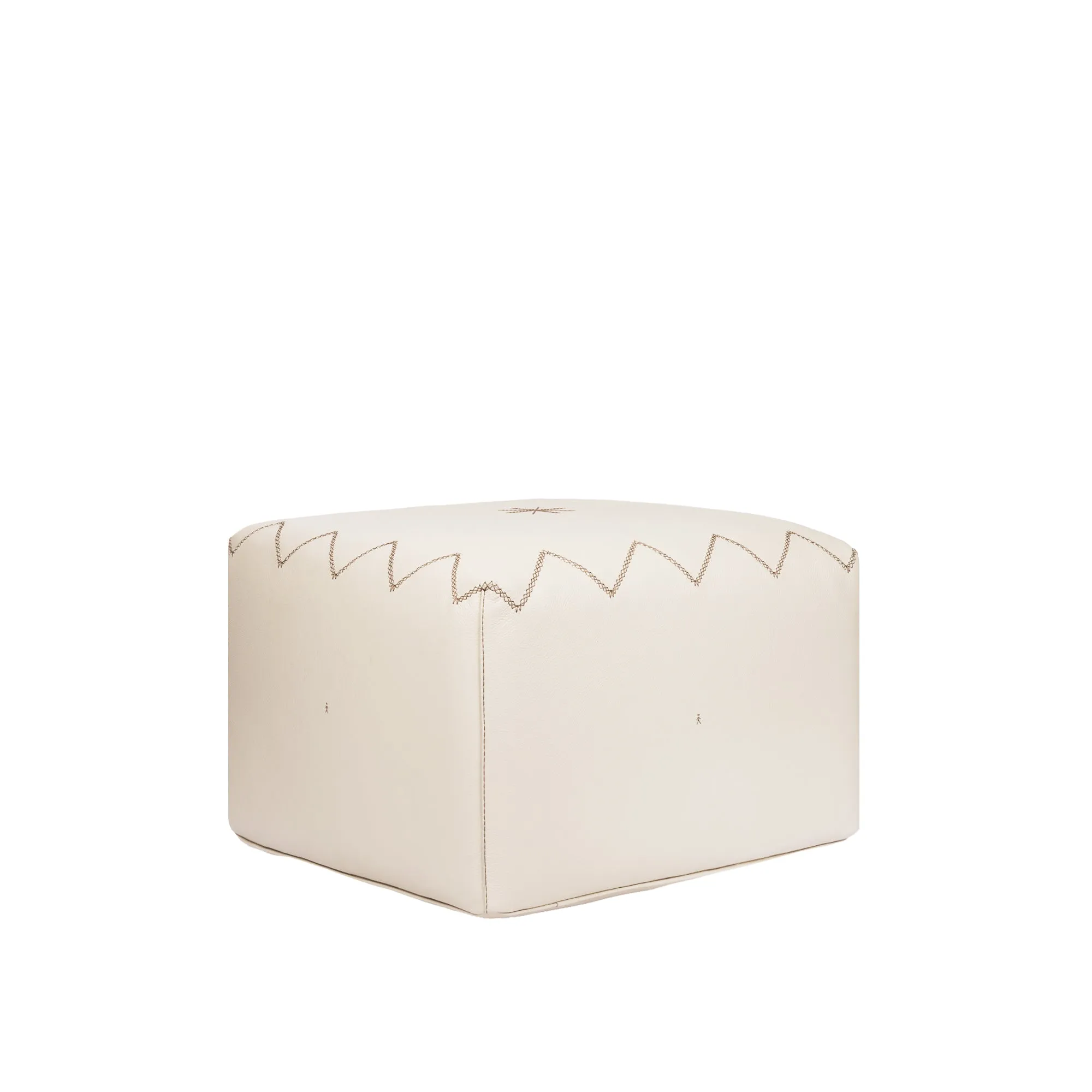 Pouf New Claudia Muflone Chalk White