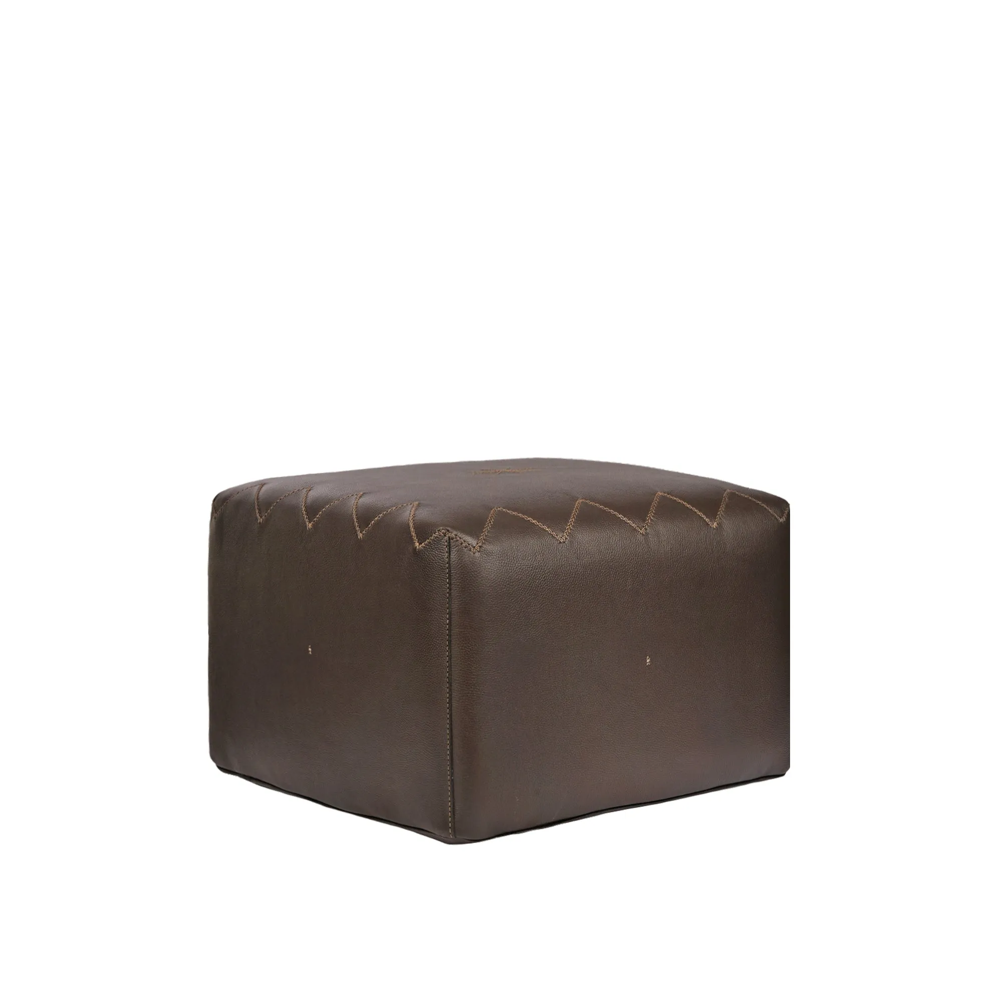 Pouf New Claudia Muflone Dark Brown