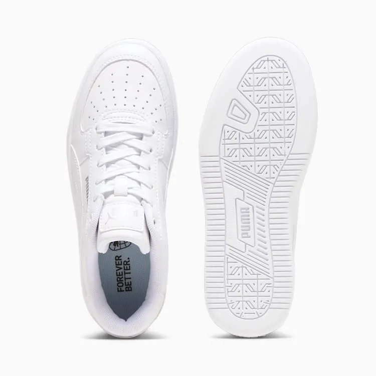 PUMA JUNIOR CAVEN 2.0 WHITE SHOE