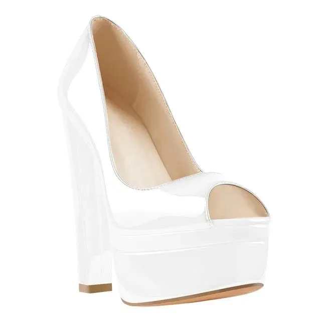 Pumps Queen Quina (White)