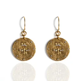 Queen Bee Relic Earrings