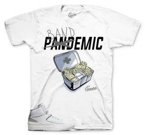 Retro 2 Cement Grey Bandemic Shirt