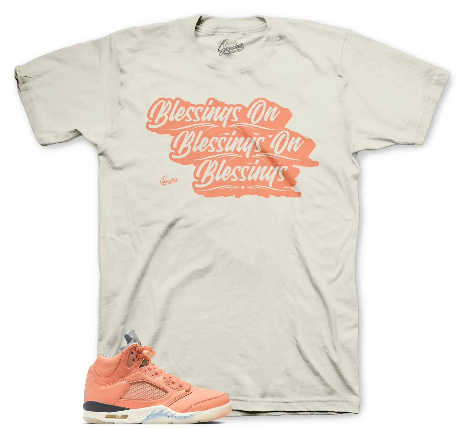 Retro 5 Crimson Bliss Blessings Shirt