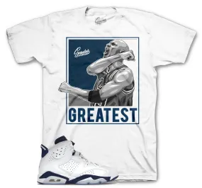 Retro 6 Midnight Navy Greatest Shirt