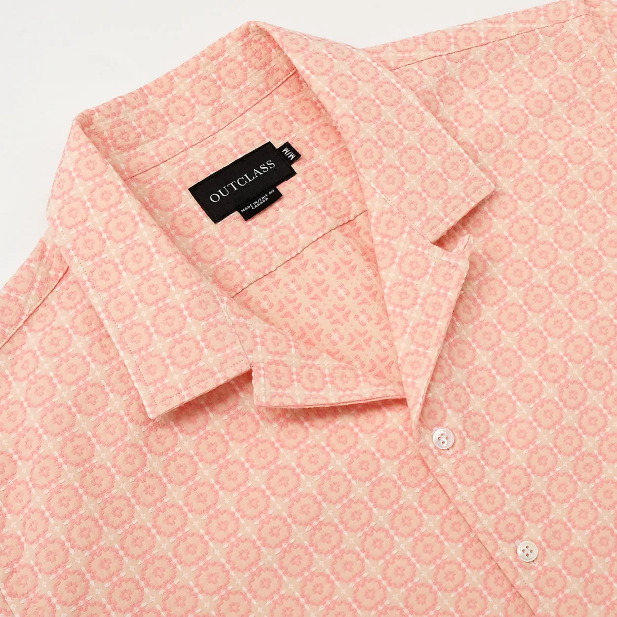 Rose Jacquard Havana Shirt