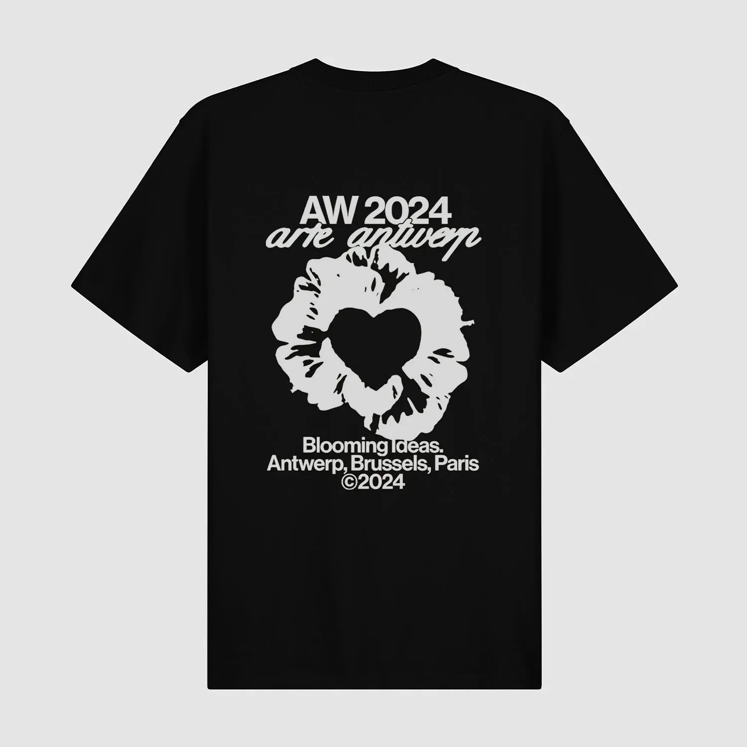 Rose T-shirt - Black