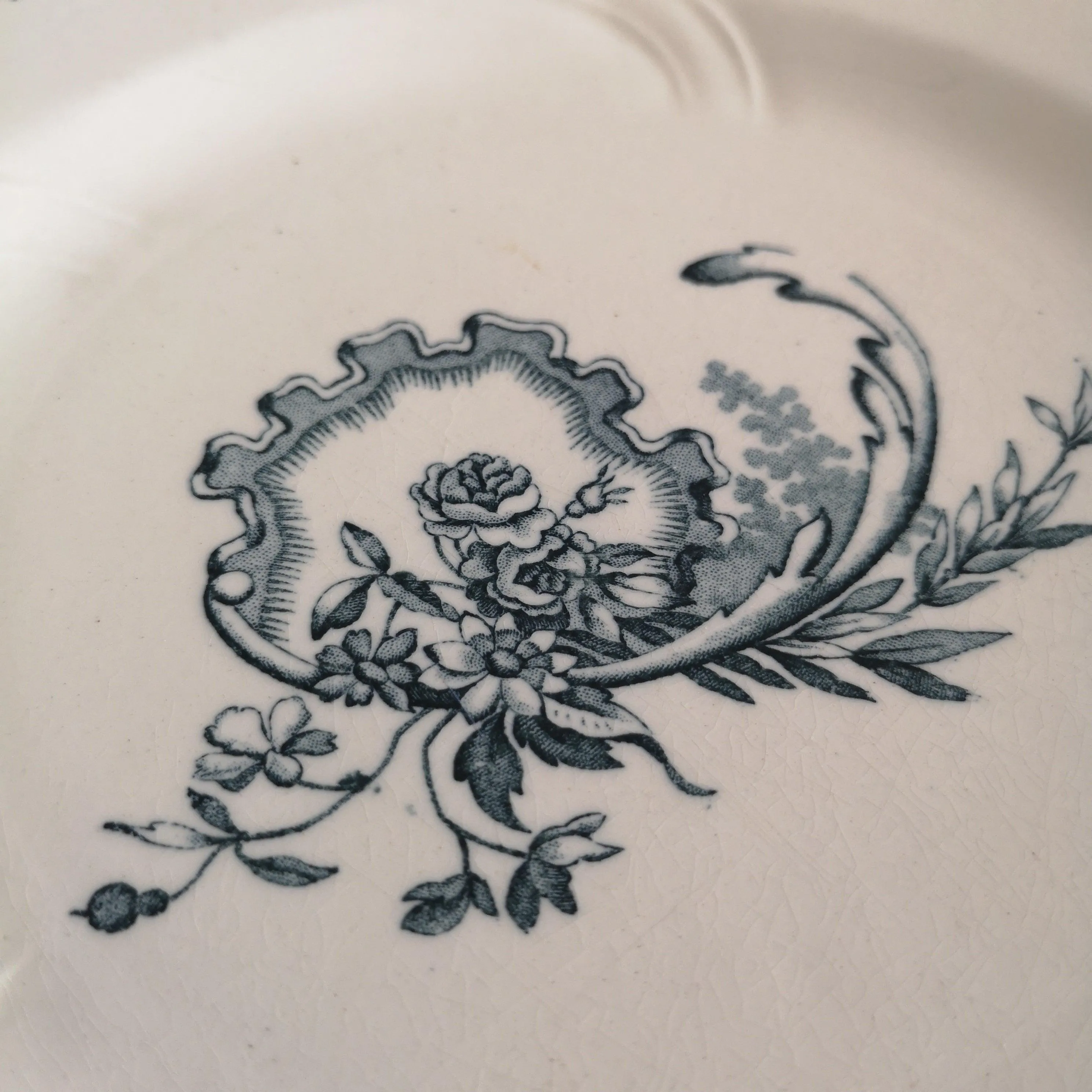 SALINS | Vintage plate ヴィンテージプレート Trianon