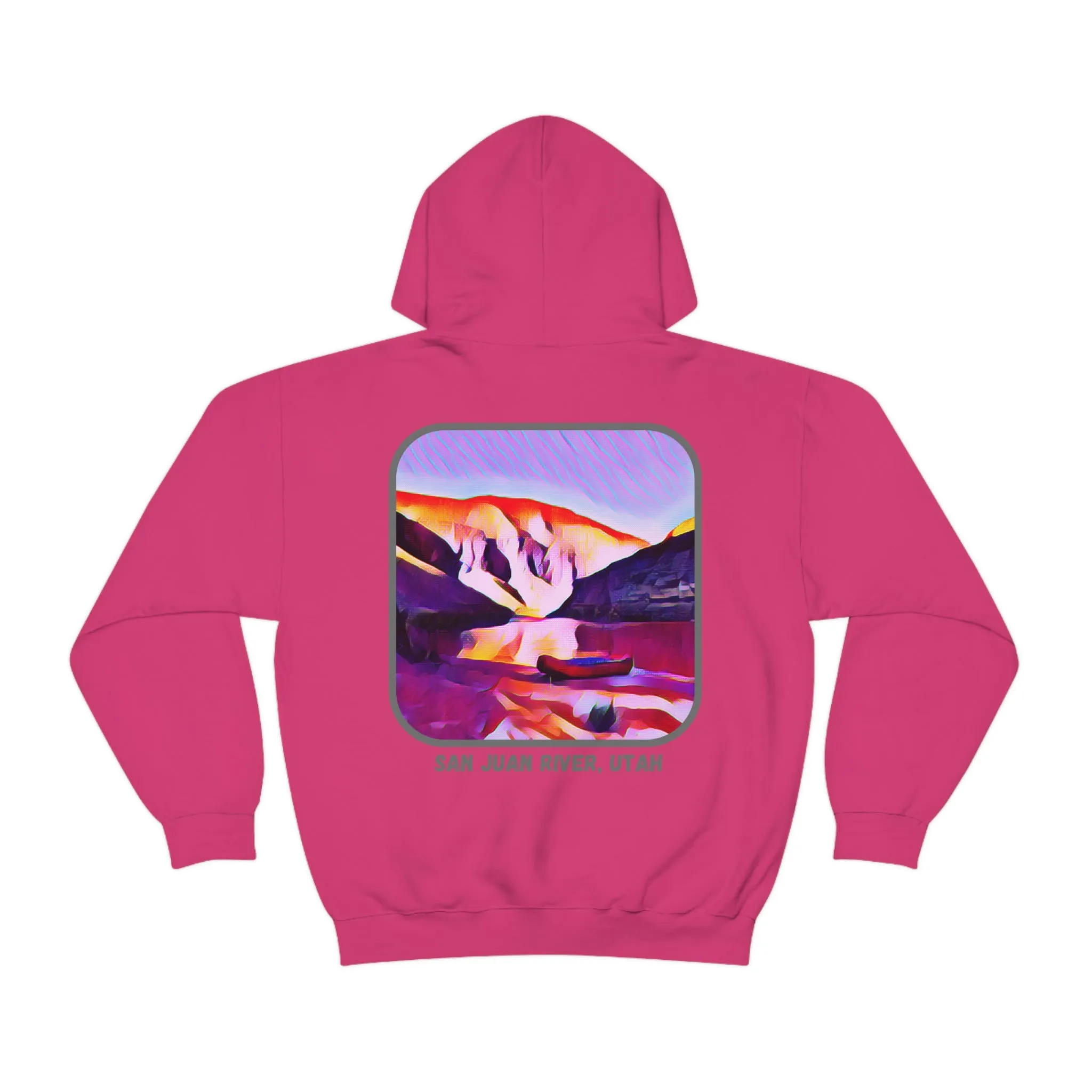 SAN JUAN RIVER, UTAH Unisex Heavy Blend™ Hooded Sweatshirt