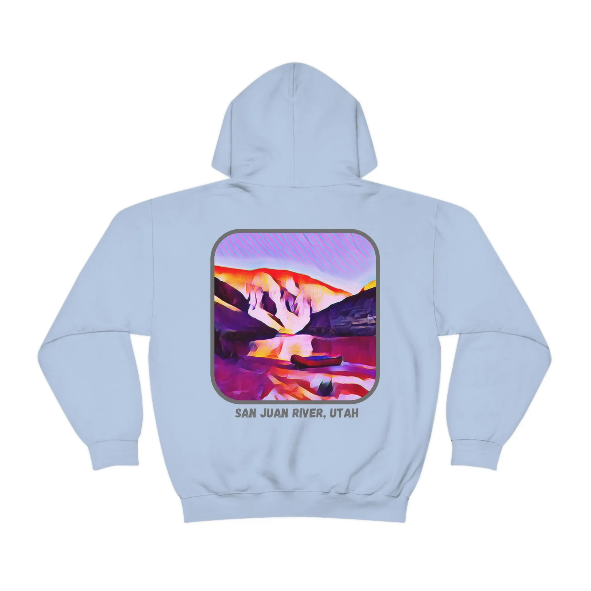 SAN JUAN RIVER, UTAH Unisex Heavy Blend™ Hooded Sweatshirt