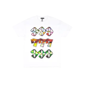 SEVENTH HEAVEN 777/999 TEE WHITE